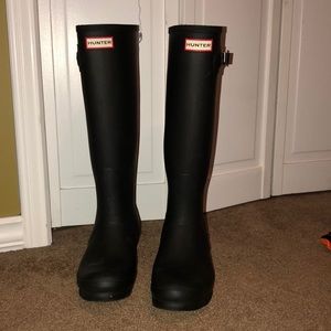 Tall Hunter Rain Boots SIZE 10